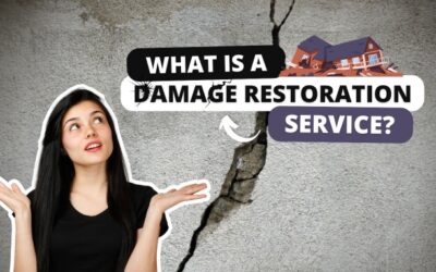 What Is a Damage Restoration Service?