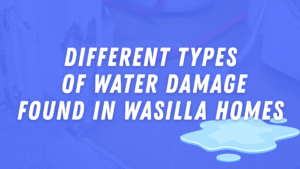 Different Types of Water Damage Found in Wasilla Homes