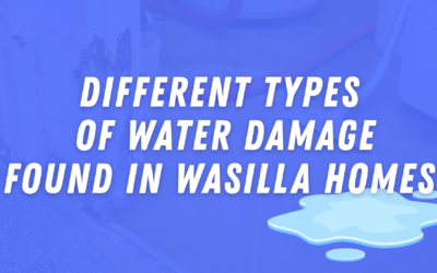 Different Types of Water Damage Found in Wasilla Homes